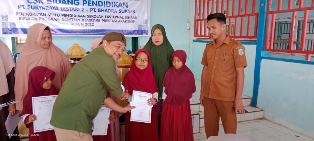 PT. Surya Lestari 1 Kembali Laksanakan Program CSR ke Desa Binaannya