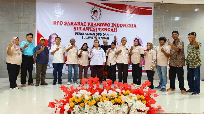 Sahabat Prabowo Indonesia SPI Terbentuk Di Sulteng, Siap Menangkan Prabowo-Gibran