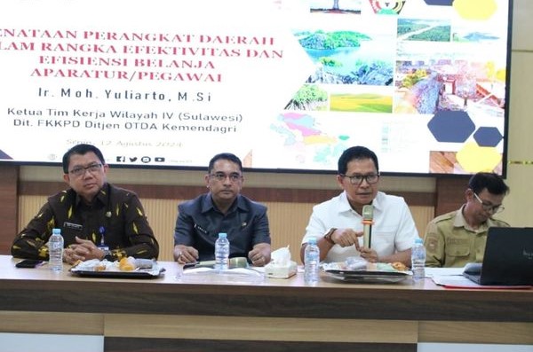 Ketua Bapemperda DPRD Sulawesi Barat Hadiri Rapat Evaluasi Pembentukan Dinas Peternakan dan Kesehatan Hewan