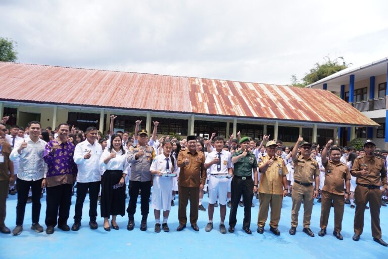 Bupati Mamasa Luncurkan Program MBG SPPG Buntubuda